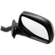 Passenger Side Mirror, Non-Towing, Manual Adjust, Manual Folding, Non-Heated, Paintable, No Signal Light, No Memory, No Puddle Light, No Auto-Dimming, No Blind Spot Feature