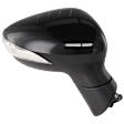 Passenger Side Mirror, Power, Manual Folding, Non-Heated, Paintable, In-housing Signal Light, No Memory, No Puddle Light, No Auto-Dimming, With Blind Spot Glass