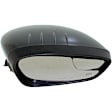 Passenger Side Mirror, Power Adjust, Manual Folding, Heated, Paintable, In-housing Signal Light, No Memory, No Puddle Light, No Auto-Dimming, With Blind Spot Glass