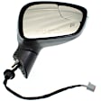 Passenger Side Mirror, Power Adjust, Manual Folding, Heated, Paintable, In-housing Signal Light, No Memory, No Puddle Light, No Auto-Dimming, With Blind Spot Glass