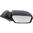 Passenger Side Mirror, Power Adjust, Non-Folding, Heated, With 1 Paintable and 1 Textured Black Cap, No Signal Light, No Memory, With Puddle Light, No Auto-Dimming, With BSD in Glass