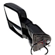 Driver Side Towing Mirror, Power Adjust, Heated, Power Folding, With 1 Chrome and 1 Paintable Cap, In-housing Signal Light, No Memory Recall, w/ Marker Light (Upgrade Power-Fold)