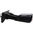 Passenger Side Towing Mirror, Power Adjust, Heated, Power Folding, With 1 Chrome and 1 Paintable Cap, In-housing Signal Light, With Memory, No Puddle Light, No Auto-Dimming, No Blind Spot Feature