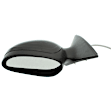 Driver Side Mirror, Power Adjust, Non-Folding, Non-Heated, Paintable, No Signal Light, No Memory, No Puddle Light, No Auto-Dimming, No Blind Spot Feature
