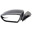 2018 Ford Focus - Driver Side Mirror, Power Adjust, Non-Heated, Paintable, Manual Folding, In-housing Signal Light, With Blind Spot Glass, No Memory, No Puddle Light, No Auto-Dimming