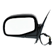 Driver Side Mirror, Power Adjust, Manual Folding, Non-Heated, Textured Black, No Signal Light, No Memory, No Puddle Light, No Auto-Dimming, No Blind Spot Feature