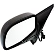 Driver Side Mirror, Power Adjust, Manual Folding, Non-Heated, Textured Black, No Signal Light, No Memory, No Puddle Light, No Auto-Dimming, No Blind Spot Feature