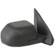 2023 Ford Maverick - Passenger Side Mirror, Power Adjust, Non-Heated, Textured Black, Manual Folding, No Signal Light, With Blind Spot Detection in Glass, No Memory, No Puddle Light, No Auto-Dimming