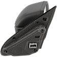 2023 Ford Maverick - Passenger Side Mirror, Power Adjust, Non-Heated, Textured Black, Manual Folding, No Signal Light, With Blind Spot Detection in Glass, No Memory, No Puddle Light, No Auto-Dimming
