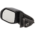 Driver Side Mirror, Power Adjust, Heated, Manual Folding, Paintable, No Signal Light, No Memory, No Puddle Light, No Auto-Dim, With Blind Spot Detection in Glass
