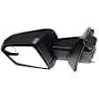 Driver Side Mirror, Power Adjust, Heated, Power Folding, Paintable, In-housing Signal Light, With Memory, With Puddle Light, No Auto-Dim, With Blind Spot Glass