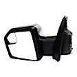 Driver Side Mirror, Power Adjust, Heated, Power Folding, Chrome, In-housing Signal Light, With Memory, With Puddle Light, No Auto-Dim, With Blind Spot Glass