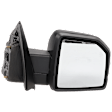 Passenger Side Mirror, Power Adjust, Heated, Power Folding, Paintable, In-housing Signal Light, With Memory, With Puddle Light, No Auto-Dim, With Blind Spot Detection in Glass