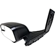 Driver Side Mirror, Non-Towing, Manual Adjust, Manual Folding, Non-Heated, Textured Black, No Signal Light, No Memory, No Puddle Light, No Auto-Dimming, With Blind Spot Glass