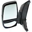 Driver Side Mirror, Power Adjust, Non-Heated, Manual Folding, Textured Black, No Signal Light, No Memory, No Puddle Light, No Auto-Dim, No Blind Spot Feature