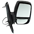 Passenger Side Mirror, Power Adjust, Non-Heated, Manual Folding, Textured Black, No Signal Light, No Memory, No Puddle Light, No Auto-Dim, No Blind Spot Feature
