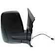 Passenger Side Mirror, Power Adjust, Non-Heated, Manual Folding, Textured Black, No Signal Light, No Memory, No Puddle Light, No Auto-Dim, No Blind Spot Feature