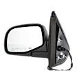 Driver Side Mirror, Power Adjust, Manual Folding, Heated, Textured Black, No Signal Light, No Memory, No Puddle Light, No Auto-Dimming, No Blind Spot Feature