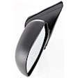 Driver Side Mirror, Power Adjust, Manual Folding, Heated, Textured Black, No Signal Light, No Memory, No Puddle Light, No Auto-Dimming, No Blind Spot Feature