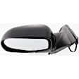 Driver Side Mirror, Power Adjust, Manual Folding, Heated, Textured Black, No Signal Light, No Memory, No Puddle Light, No Auto-Dimming, No Blind Spot Feature