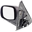Driver Side Mirror, Manual Adjust, Manual Folding, Non-Heated, Textured Black, No Signal Light, No Memory, No Puddle Light, No Auto-Dimming, No Blind Spot Feature