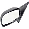 Driver Side Mirror, Manual Adjust, Manual Folding, Non-Heated, Textured Black, No Signal Light, No Memory, No Puddle Light, No Auto-Dimming, No Blind Spot Feature
