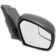 Passenger Side Mirror, Power Adjust, Manual Folding, Non-Heated, Textured Black, No Signal Light, No Memory, No Puddle Light, No Auto-Dimming, No Blind Spot Feature