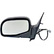 1995 Ford Ranger - Driver Side Mirror, Fleetside/Styleside, Power Adjust, Non-Heated, Textured Black, Manual Folding, No Signal Light, No Blind Spot Feature, No Memory, No Puddle Light, No Auto-Dim