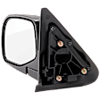 Driver Side Mirror, Manual Adjust, Manual Folding, Non-Heated, Paintable, No Signal Light, No Memory, No Puddle Light, No Auto-Dimming, No Blind Spot Feature