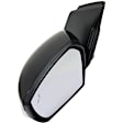 Driver Side Mirror, Power Adjust, Manual Folding, Heated, Paintable, In-housing Signal Light, With memory, With Puddle Light, No Auto-Dimming, With Blind Spot Detection in Glass