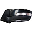 Driver Side Mirror, Power Adjust, Manual Folding, Heated, Paintable, In-housing Signal Light, With memory, With Puddle Light, No Auto-Dimming, With Blind Spot Detection in Glass