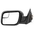 Driver Side Mirror, Power Adjust, Power Folding, Heated, Paintable, In-housing Signal Light, No Memory, With Puddle Light, No Auto-Dimming, No Blind Spot Feature