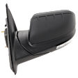 Driver Side Mirror, Power Adjust, Power Folding, Heated, Paintable, In-housing Signal Light, No Memory, With Puddle Light, No Auto-Dimming, No Blind Spot Feature