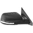 Passenger Side Mirror, Power Adjust, Power Folding, Heated, Paintable, In-housing Signal Light, No Memory, With Puddle Light, No Auto-Dimming, No Blind Spot Feature