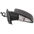 Driver Side Mirror, Non-Towing, Power, Power Folding, Heated, Paintable, In-housing Signal Light, With memory, With Puddle Light, No Auto-Dimming, No Blind Spot Feature