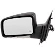 Driver Side Mirror, Non-Towing, Power, Power Folding, Heated, Paintable, In-housing Signal Light, With memory, With Puddle Light, No Auto-Dimming, No Blind Spot Feature