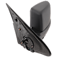 Driver Side Mirror, Non-Towing, Power, Power Folding, Heated, Paintable, In-housing Signal Light, With memory, With Puddle Light, No Auto-Dimming, No Blind Spot Feature