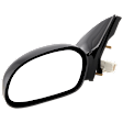 1996-1999 Mercury Sable - Driver Side Mirror, Power Adjust, Non-Folding, Non-Heated, Paintable, No Signal Light, No Memory, No Puddle Light, No Auto-Dimming, No Blind Spot Feature