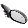 Passenger Side Mirror, Power Adjust, Non-Folding, Heated, Paintable, No Signal Light, No Memory, No Puddle Light, No Auto-Dimming, No Blind Spot Feature