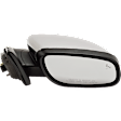 2017 Ford Taurus - Passenger Side Mirror, Power Adjust, Heated, Chrome, Manual Folding, In-housing Signal Light, With Blind Spot Detection in Glass, With Memory, With Puddle Light, No Auto-Dim