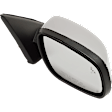 2017 Ford Taurus - Passenger Side Mirror, Power Adjust, Heated, Chrome, Manual Folding, In-housing Signal Light, With Blind Spot Detection in Glass, With Memory, With Puddle Light, No Auto-Dim