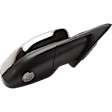 2017 Ford Taurus - Passenger Side Mirror, Power Adjust, Heated, Chrome, Manual Folding, In-housing Signal Light, With Blind Spot Detection in Glass, With Memory, With Puddle Light, No Auto-Dim