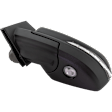 Driver Side Mirror, Power Adjust, Heated, Manual Folding, Paintable, In-housing Signal Light, With Memory, No Puddle Light, No Auto-Dim, With Blind Spot Detection in Glass