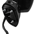 2019 Ford Fusion - Driver Side Mirror, Production Date Up To September 3 2018, Power Adjust, Heated, Paintable, Manual Folding, In-housing Signal Light, With Blind Spot Detection in Glass, With Memory, With Puddle Light, No Auto-Dimming