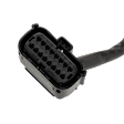 2019 Ford Fusion - Driver Side Mirror, Production Date Up To September 3 2018, Power Adjust, Heated, Paintable, Manual Folding, In-housing Signal Light, With Blind Spot Detection in Glass, With Memory, With Puddle Light, No Auto-Dimming