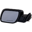 Driver Side Mirror, Power Adjust, Power Folding, Heated, Paintable, In-housing Signal Light, With memory, With Puddle Light, No Auto-Dimming, With Blind Spot Detection in Glass