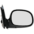 Passenger Side Mirror, Non-Towing, Manual Adjust, Manual Folding, Non-Heated, Paintable, No Signal Light, No Memory, No Puddle Light, No Auto-Dimming, No Blind Spot Feature