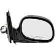 Passenger Side Mirror, Non-Towing, Power Adjust, Manual Folding, Non-Heated, Chrome, No Signal Light, No Memory, No Puddle Light, No Auto-Dimming, No Blind Spot Feature