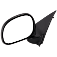 Driver Side Mirror, Non-Towing, Manual Adjust, Manual Folding, Non-Heated, Textured Black, No Signal Light, No Memory, No Puddle Light, No Auto-Dimming, No Blind Spot Feature