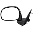 Driver Side Mirror, Non-Towing, Manual Adjust, Manual Folding, Non-Heated, Textured Black, No Signal Light, No Memory, No Puddle Light, No Auto-Dimming, No Blind Spot Feature